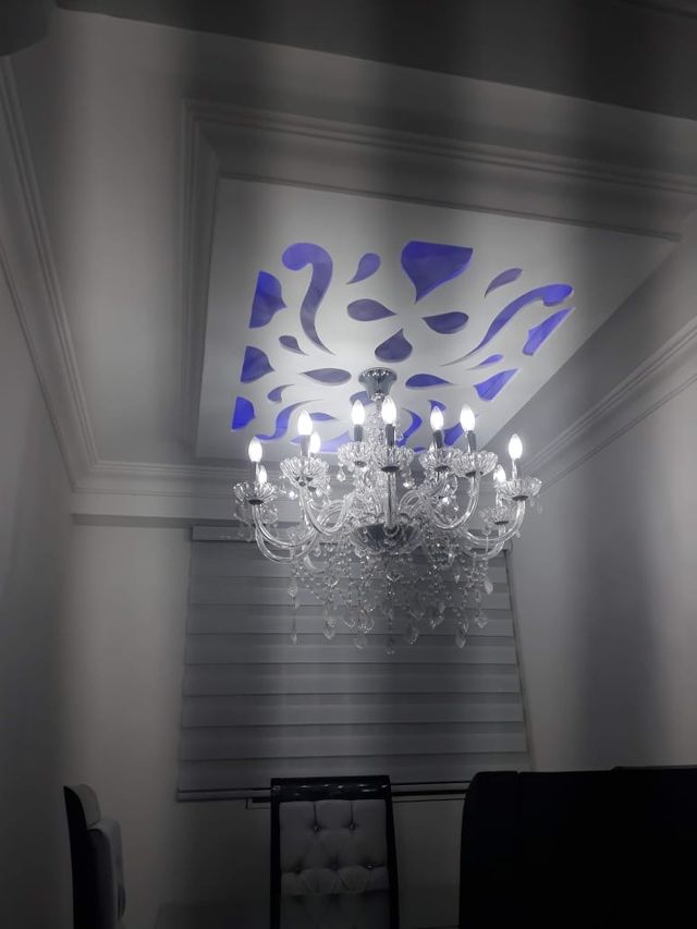 pladur techos tabiques diseños luces led