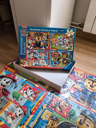 Puzzle Patrulla Canina 4x42 Piezas