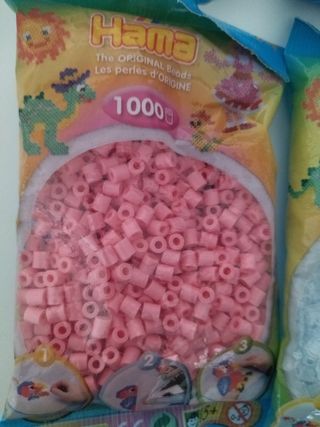 Perline Hama da stirare 1000 pezzi ciascuno, nuovi