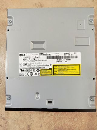 Lector Grabadora DVD-CD LG conexión IDE