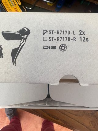 Maneta Izquierda Shimano 105 R7170 Di2 Disco