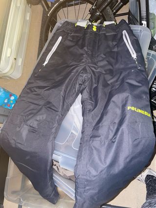 Pantalón de Nieve Infantil Polinesia Negro