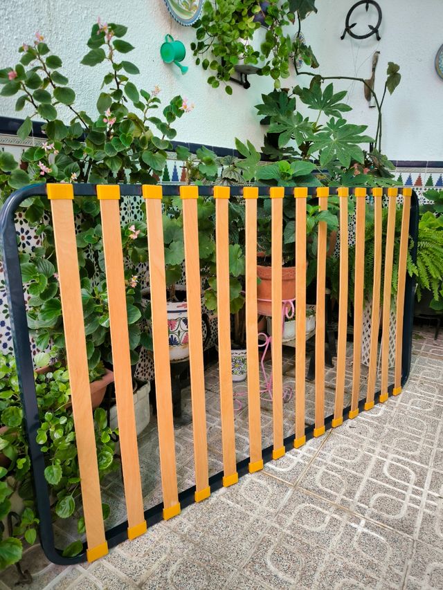 Cama juvenil madera 105 cm con colchon