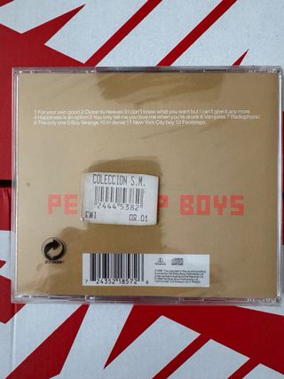 CD Pet Shop Boys Nightlife precintado 