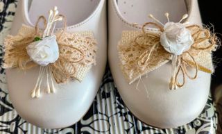 ZAPATOS COMUNIÓN CEREMONIA NIÑA NUEVOS (1 USO)