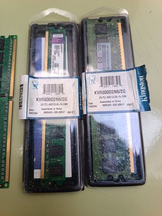 Kingston DDR2 2GB KVR800D2N6