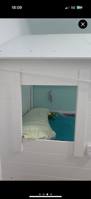 Cama casa infantil