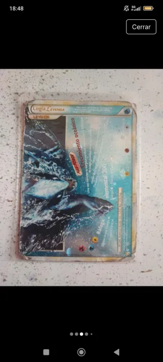 Cartas Pokémon Lugia Leyenda