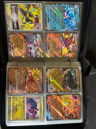 384 Japanese Pokemon cards with binder 