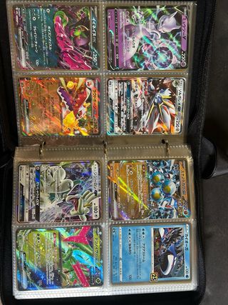 384 Japanese Pokemon cards with binder 