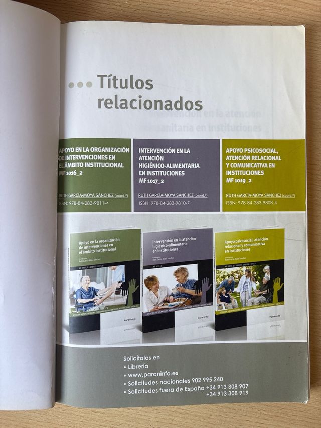 Intervención en la atención sociosanitaria en i...