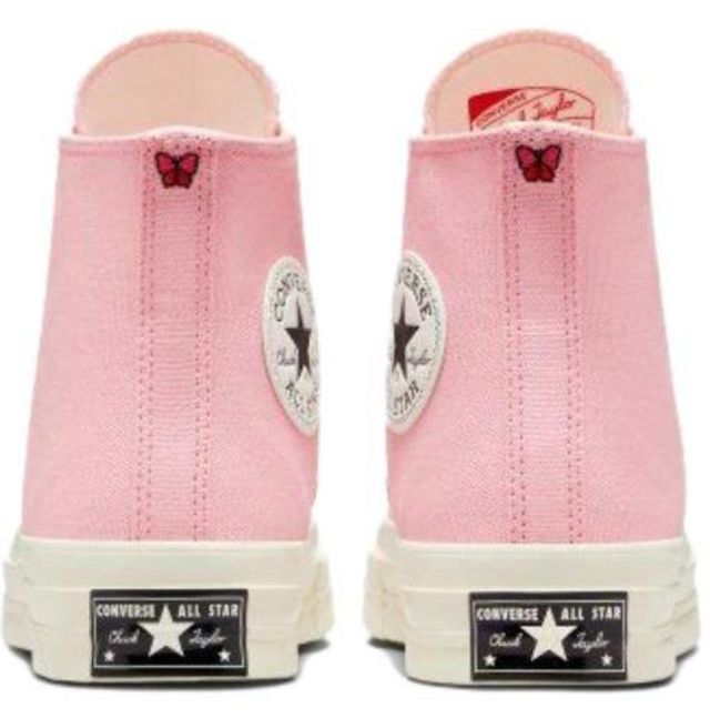 Converse Chuck Taylor Hi DIY Beads Rosas
