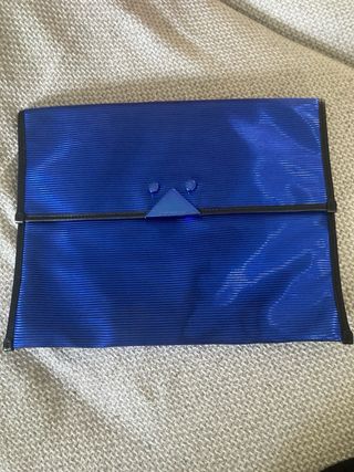Pochette Emporio Armani Blu/Viola con Dustbag
