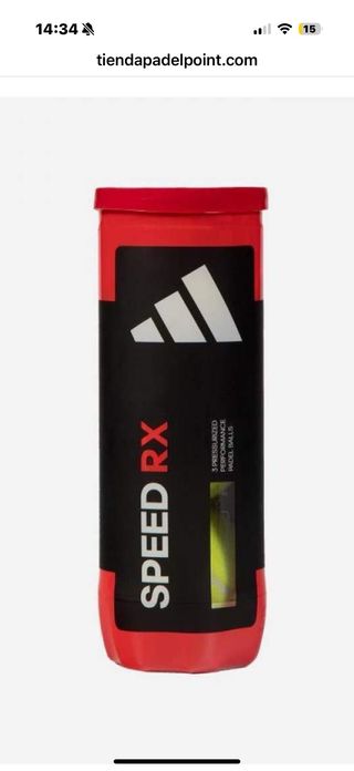Caja Pelotas Padel Adidas Speed RX
