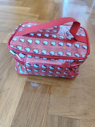 Neceser Hello Kitty rojo