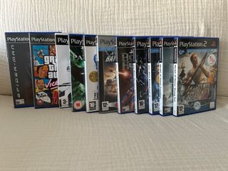 Pacchetto di 11 giochi per PS2: Spider-Man, GTA, Star Wars, ecc