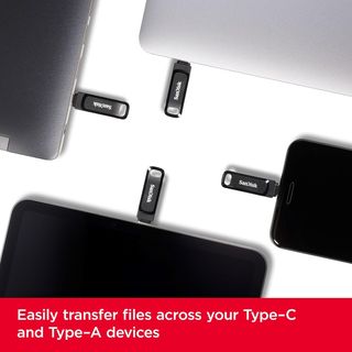 ✨ - SanDisk memoria USB tipo C rápida