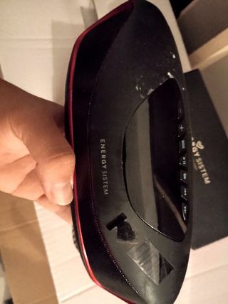 Altavoz Energy Sistem Negro/Rojo