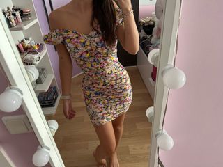 Vestido Zara flores