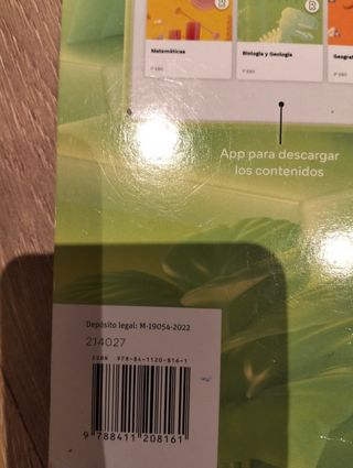 Libro biología 3°ESO educamos