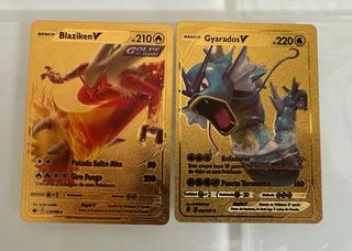Cartas Doradas Pokémon Vaporeon, Glaceon, Espeon,