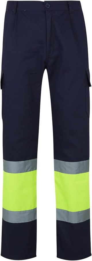 ✨ - VELILLA pantalón bicolor multibolsillos alta