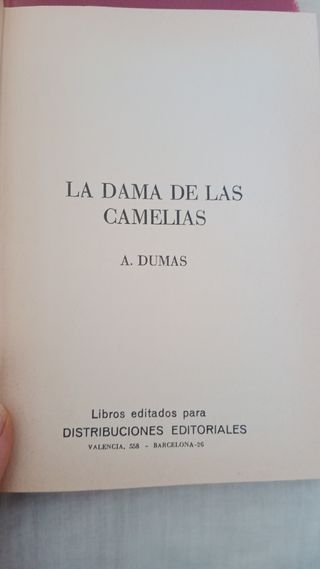 La Dama de las Camelias