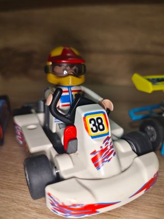 Coches de carreras Playmobil
