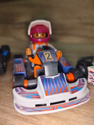 Coches de carreras Playmobil