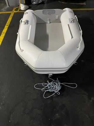 Neumática auxiliar con remos y motor honda 2’3