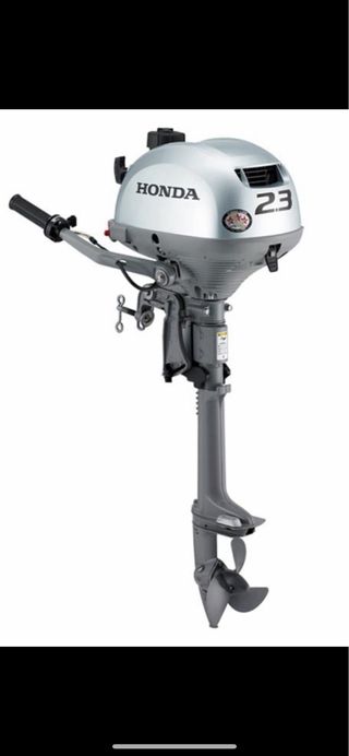 Neumática auxiliar con remos y motor honda 2’3