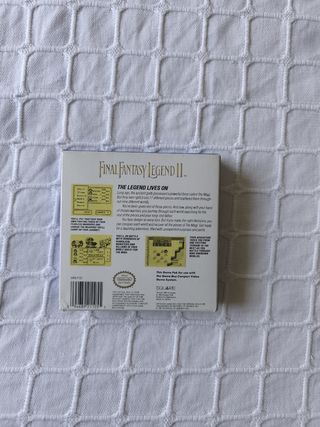 Final Fantasy Legend II Game Boy Nintendo RPG