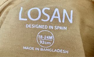 Camiseta infantil manga larga LOSAN