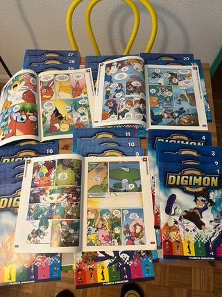 Coleccion COMPLETA DIGIMON comic manga agostini.