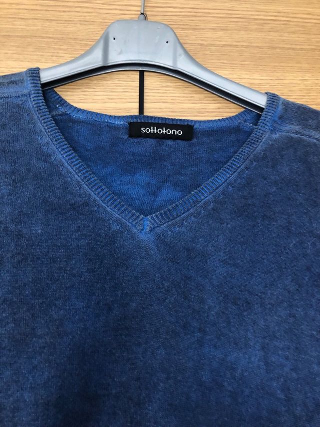 Completo uomo blu e nero