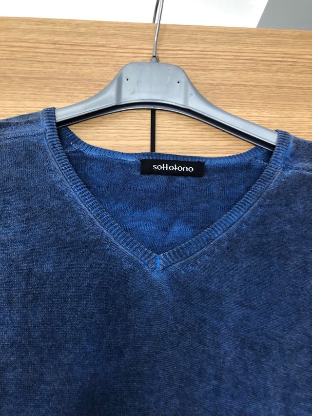 Completo uomo blu e nero