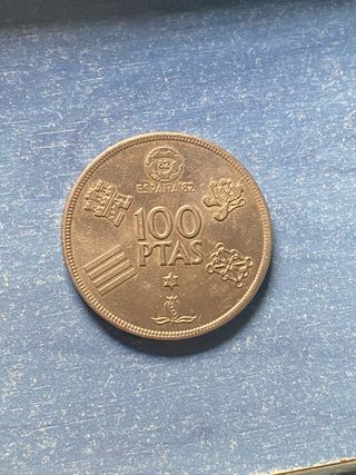 Moneda 100 Pesetas España 82