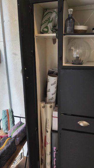 Armario Cocina Vintage Negro