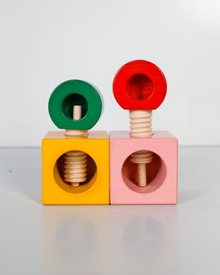 Alessi TWERGI ES20 Bloques de Madera