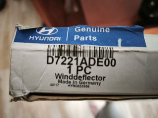 Deflector Viento Aire Hyundai Tucson D7221ADE00
