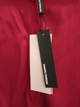 Camicia Sandro Ferrone donna rossa