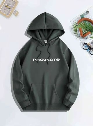 Sudadera Nude Project Gris con Capucha
