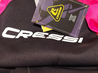 Neopreno CRESSI 2mm Mujer Talla XS Negro/Rosa