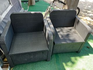 Sillones de jardín-2 pzs