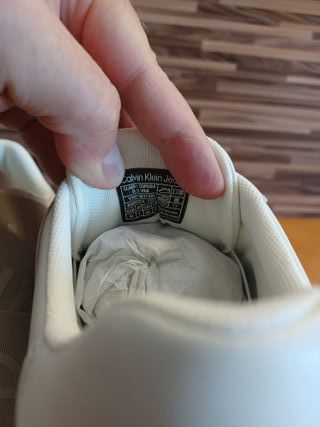 Calvin Klein Jeans Zapatillas Blancas Elas