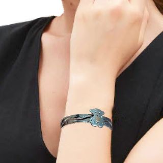 Brazalete Dorado y Brazalete estilo Tous Oso