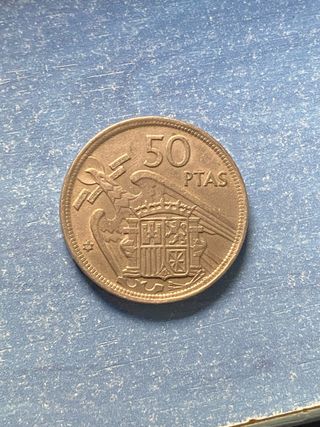 Moneda 50 Pesetas 1957