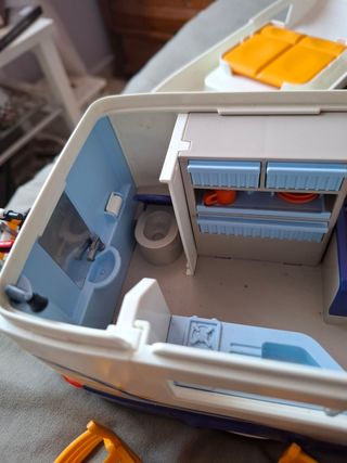 Autocaravana Playmobil con Bicicletas y Muebles