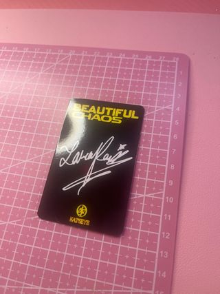 Photocard de Lara de katseye 
