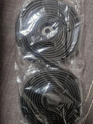 Manillar de bicicleta negro